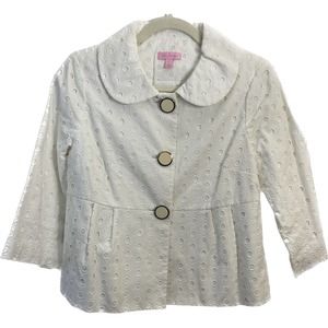 Lilly Pulitzer eyelet Jacket